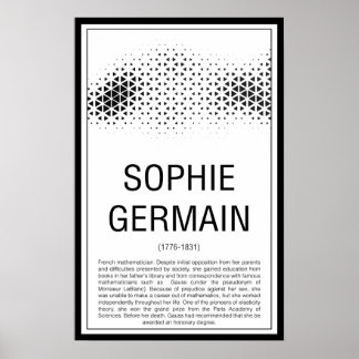 Póster Sophie Germain Poster