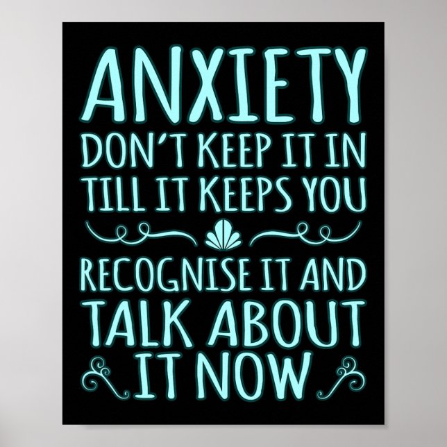 Póster Soporte De La Cinta De Concienciación De Ptsch (Frente)