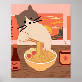 Póster Sorber Ramen