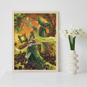 Póster Sorcerador Celestial de Woodland