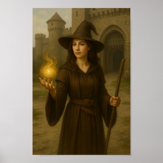 Póster Sordera en la Puerta del Castillo - Vigilancia de  (Frente)