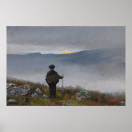 Póster Soria Moria Palace Shimmered Theodor Kittelsen