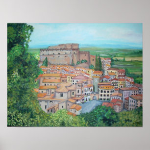 Póster Soriano nel Cimino, Italia