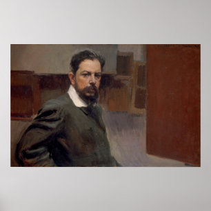 Póster Sorolla - autorretrato