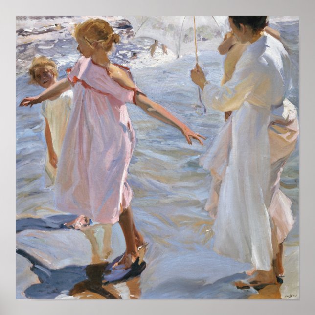 Póster Sorolla - Hora De Un Baño, Valencia (Frente)