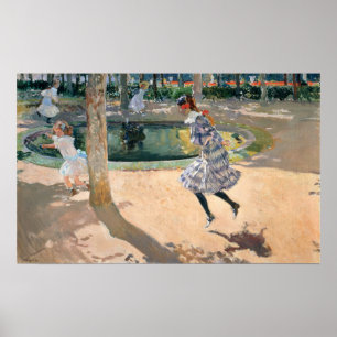 Póster Sorolla - La Cuerda de Saltar