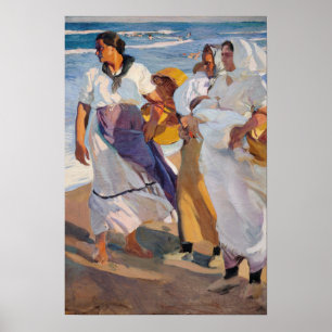 Póster Sorolla - Pescadores de Valencia