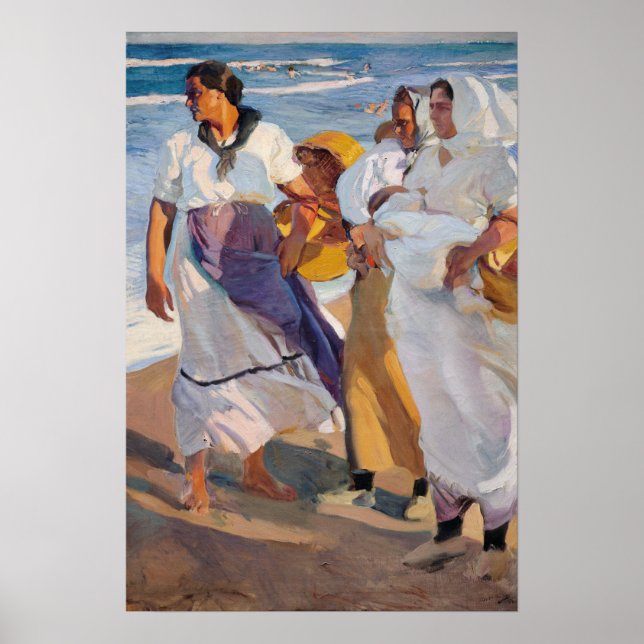 Póster Sorolla - Pescadores De Valencia (Frente)