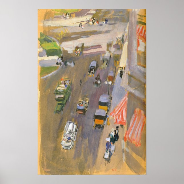 Póster Sorolla - Quinta Avenida Nueva York (Frente)