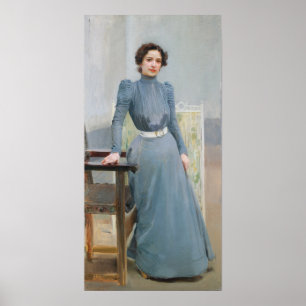 Póster Sorolla - Vestido Gris