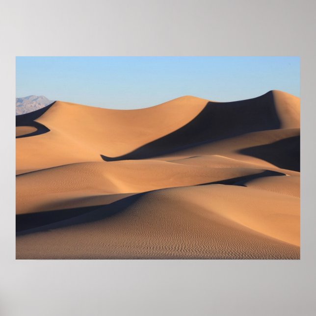 Póster Sorprendentes sombras del desierto (Frente)