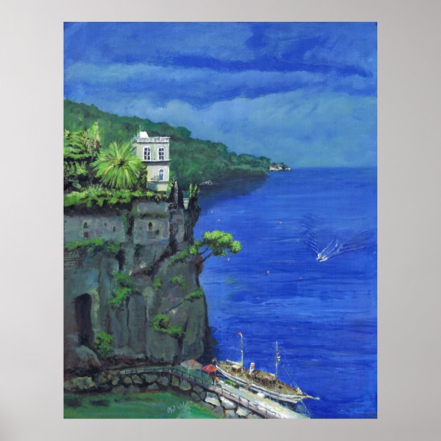 Póster Sorrento Italia (Frente)