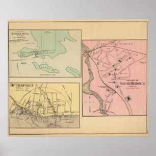 Póster Sorrento, S Berwick, Bucksport