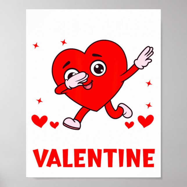 Póster Sorry Girls Mom Is My Valentine Toddler Boy Valent (Frente)