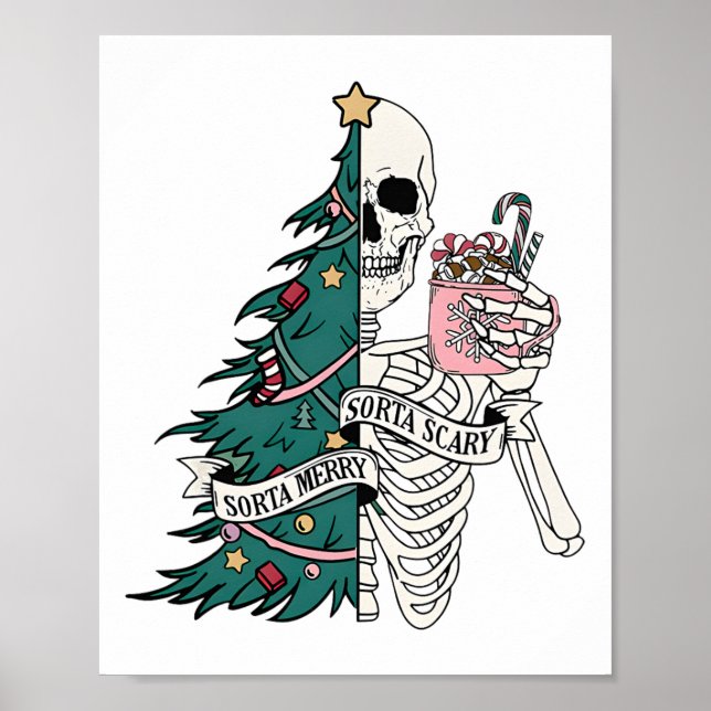 Póster Sorta Merry Sorta Scary Christmas  (Frente)