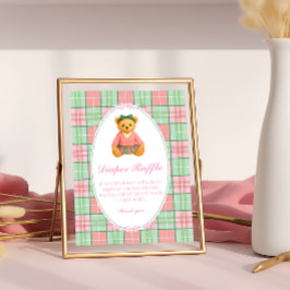 Póster Sorteo de pañales para osito de Polo Girl