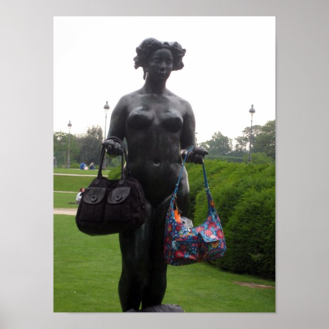 Póster Sostén mis bolsos por favor ~ Imprimir / Poster Ch (Frente)