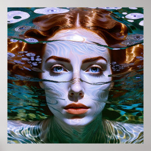 Póster "Sostengo Mi Respiración" - Mujeres En Agua