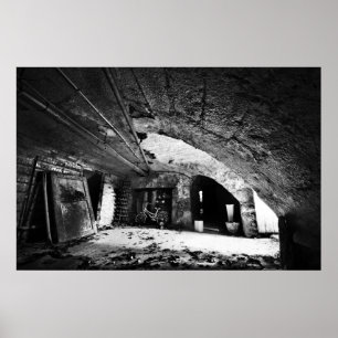 Póster Sótano abandonado