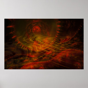 Póster Soul Catcher Fractal Flame