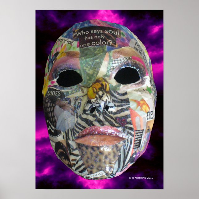 Póster Soul of Color Mask Print (Frente)