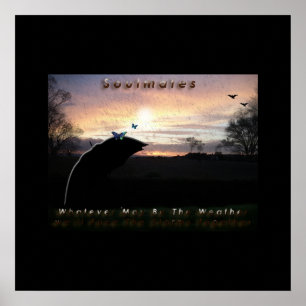 Póster "Soulmates Stormy Weather Poster"*