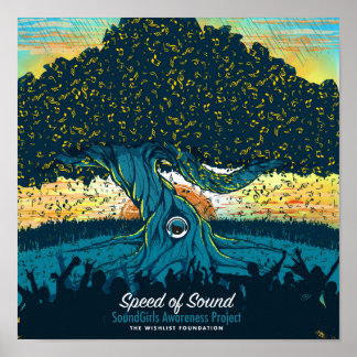 Póster SoundGirls Print, papel Poster de valor (mate)