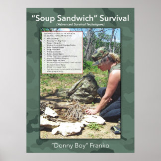 Póster Soup Sandwich Poster