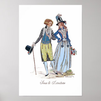 Póster Sous le Directoire