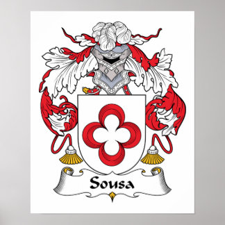 Póster Sousa Family Crest