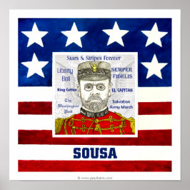 Póster Sousa poster
