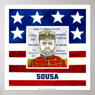 Póster Sousa poster