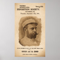 Sousa y su banda - Vintage 1901