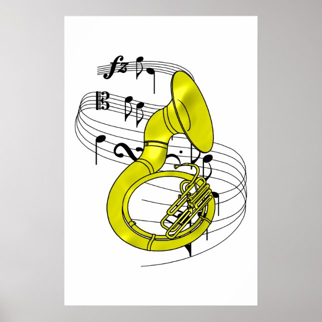 Póster Sousaphone (Frente)