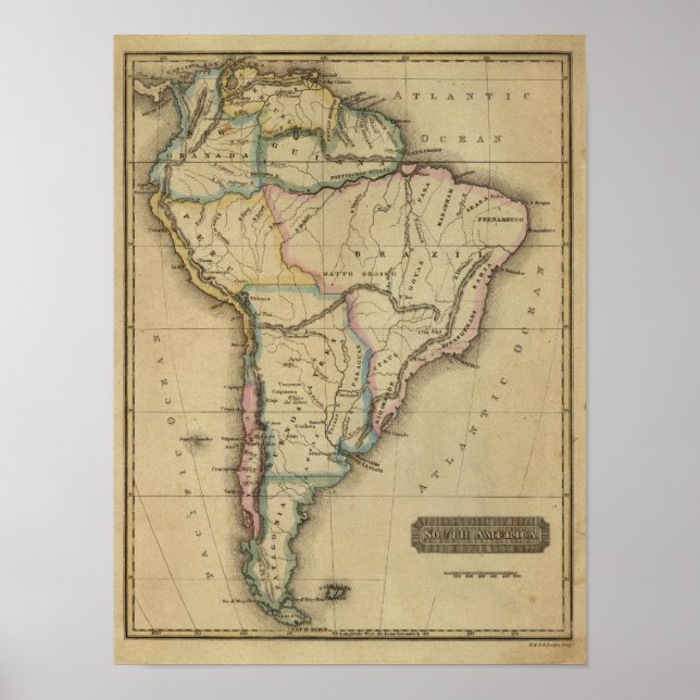 Póster South America (Frente)