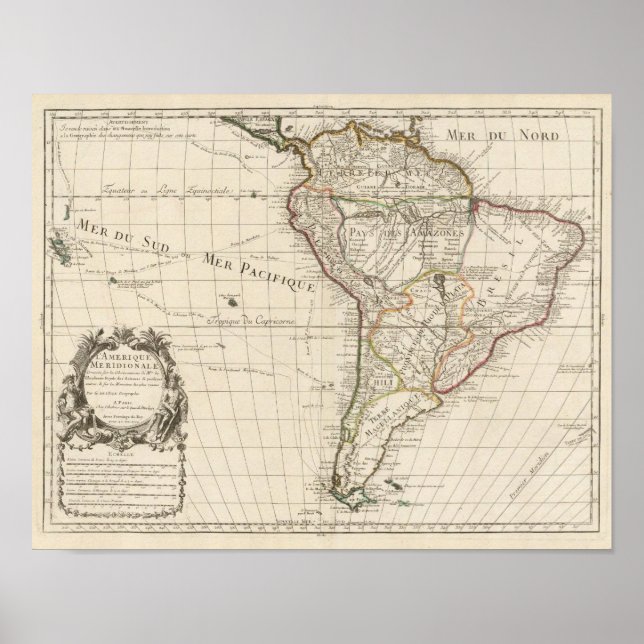 Póster South America 17 (Frente)