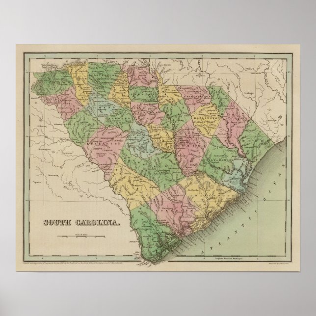 Póster South Carolina 2 (Frente)