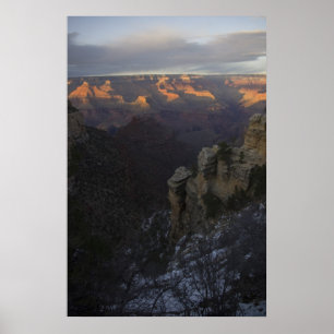 Póster South Rim Again Sunset