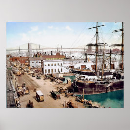 Póster South Street, NYC