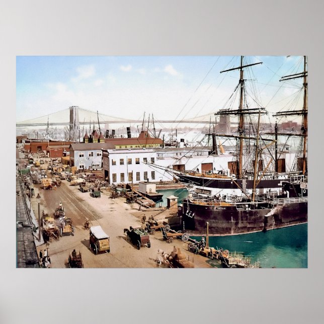 Póster South Street, NYC (Frente)