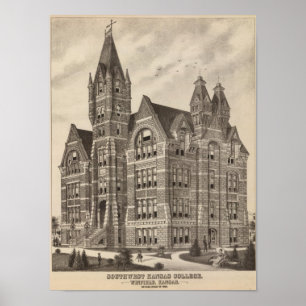 Póster South West Kansas College, Winfield, Kansas