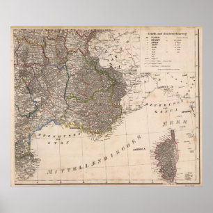 Póster Southern France