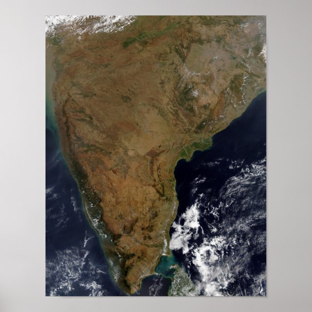 Póster Southern India (Frente)