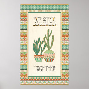 Póster Southwest Geo VIII   Nos mantenemos juntos