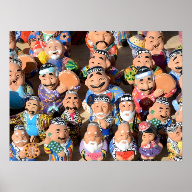 Póster Souvenirs de Uzbekistán (Frente)