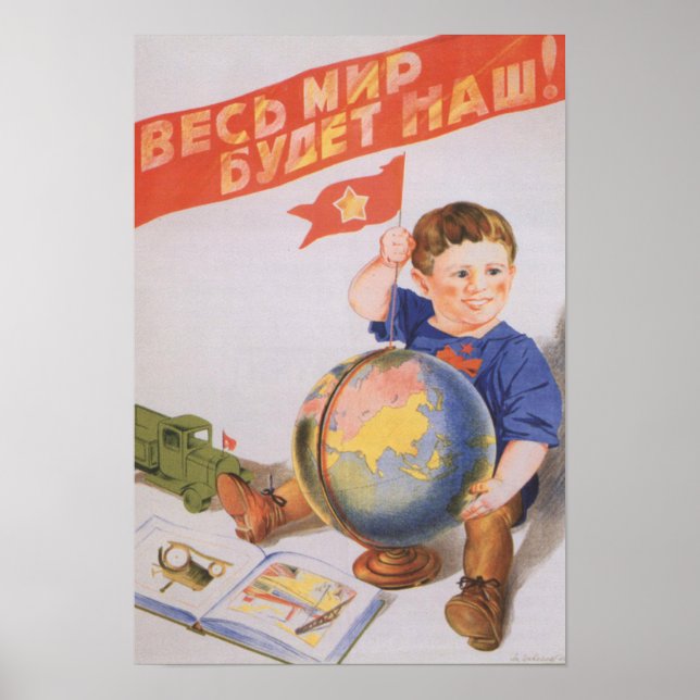 Póster Soviet Propaganda (Frente)