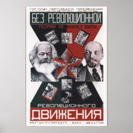 Póster Soviet Propaganda Poster