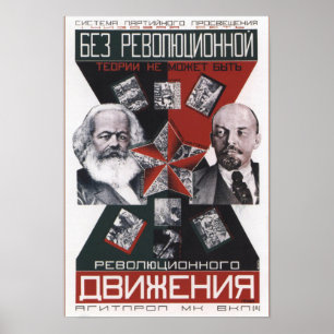 Póster Soviet Propaganda Poster