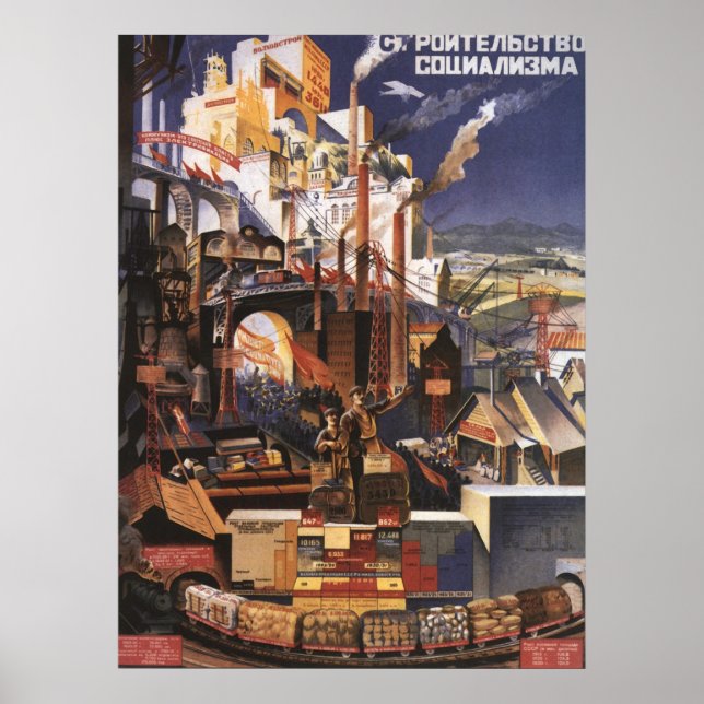 Póster Soviético (Frente)