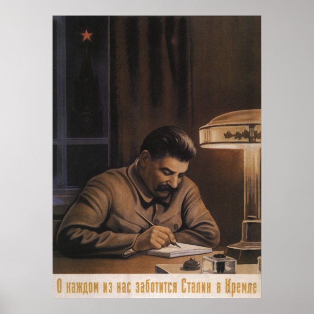 Póster Soviético (Frente)